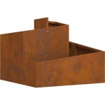 Cache - pot de jardin marron 60 x 60 x 50 cm vidaxl