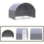 Poulailler d'extérieur 3x2x2 m acier galvanisé - poulailler extérieur - abri pour oiseaux - coop pour ... Poulailler d'extérieur 3x2x2 m acier galvanisé - poulailler extérieur - abri pour oiseaux - coop pour ...