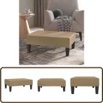 Repose - pied cappuccino 78x56x32 cm similicuir - repose - pied - pouf - tabouret - meuble salon - simili ... Repose - pied cappuccino 78x56x32 cm similicuir - repose - pied - pouf - tabouret - meuble salon - simili ...