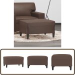 Vidaxl - repose - pied marron 70x55x41 cm similicuir - tabouret - repose - pied - pouf - meuble salon ... Vidaxl - repose - pied marron 70x55x41 cm similicuir - tabouret - repose - pied - pouf - meuble salon ...
