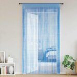 Vidaxl rideau en fils 2 pcs 140 x 250 cm bleu clair Vidaxl rideau en fils 2 pcs 140 x 250 cm bleu clair