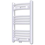 Vidaxl - s�che - serviettes chauffage central incurv� 500x764mm + connecteurs