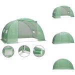 Vidaxl - serre 8 m² 2x4x2 m - serre de jardin - abri jardin - protection plantes - serrez horticulture ... Vidaxl - serre 8 m² 2x4x2 m - serre de jardin - abri jardin - protection plantes - serrez horticulture ...