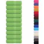 Serviettes de visage 10 pcs vert pomme 30x30 cm 100% coton - vidaxl Serviettes de visage 10 pcs vert pomme 30x30 cm 100% coton - vidaxl