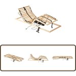 Vidaxl - sommier  lattes lectrique sans matelas avec 7 zones 70x200 cm - sommier lectrique - sommier ...