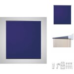 Vidaxl - store enrouleur occultant 100 x 230 cm bleu - store occultant - rideau roulant - obscurcissant ...