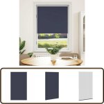 Vidaxl - store enrouleur occultant 80 x 175 cm bleu - store enrouleur occultant - rideau obscurcissant ...