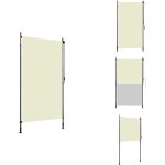 Vidaxl - store roulant d'extrieur 120 x 270 cm crme - store extrieur - stores verticaux - intimit ...