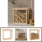 Support pour bois de chauffage 108x64, 5x110 cm bois de pin - support  bches - abri  bches - rangement ...