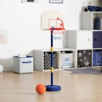 Vidaxl - support de jeu de basket - ball avec ballon et pompe 90 / 121 cm