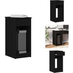 Vidaxl - support de tour d'ordinateur avec tiroir noir 35x45x77 cm - support de tour d'ordinateur - supports ... Vidaxl - support de tour d'ordinateur avec tiroir noir 35x45x77 cm - support de tour d'ordinateur - supports ...