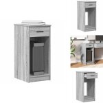 Vidaxl - support de tour d'ordinateur et tiroir sonoma gris 35x45x77 cm - support de tour d'ordinateur ... Vidaxl - support de tour d'ordinateur et tiroir sonoma gris 35x45x77 cm - support de tour d'ordinateur ...