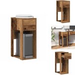 Vidaxl - support de tour d'ordinateur avec tiroir vieux bois 30x44x74 cm - support de tour d'ordinateur ... Vidaxl - support de tour d'ordinateur avec tiroir vieux bois 30x44x74 cm - support de tour d'ordinateur ...