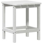 Vidaxl - table d'appoint adirondack blanc 38 x 38 x 46 cm hdpe Vidaxl - table d'appoint adirondack blanc 38 x 38 x 46 cm hdpe