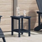 Vidaxl - table d'appoint adirondack bleu marine 38 x 38 x 46 cm hdpe