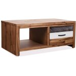 Table basse bois d'acacia massif 90x50x37, 5 cm vidaxl Table basse bois d'acacia massif 90x50x37, 5 cm vidaxl