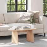 Vidaxl - table basse naturel 80 x 40 x 35 cm bois massif en pin