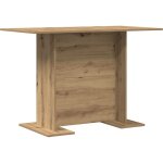 Vidaxl - table de salle à manger chêne artisanal 110 x 60 x 75 cm Vidaxl - table de salle à manger chêne artisanal 110 x 60 x 75 cm