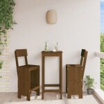 Vidaxl - tabourets 2 pcs marron miel 40x48, 5x115, 5 cm bois massif de pin Vidaxl - tabourets 2 pcs marron miel 40x48, 5x115, 5 cm bois massif de pin
