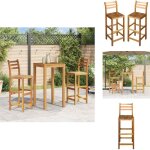 Vidaxl - tabourets de bar lot de 2 bois d'acacia massif - chaises de bar - chaise de bar - tabouret de ... Vidaxl - tabourets de bar lot de 2 bois d'acacia massif - chaises de bar - chaise de bar - tabouret de ...