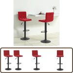 Vidaxl - tabourets de bar lot de 2 rouge bordeaux velours - tabouret de bar - chaise de comptoir - tabouret ... Vidaxl - tabourets de bar lot de 2 rouge bordeaux velours - tabouret de bar - chaise de comptoir - tabouret ...