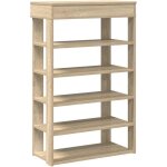Vidaxl - tag�re � chaussures ch�ne sonoma 60x30x98 cm bois d'ing�nierie