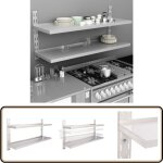 Vidaxl - tagère murale à 2 niveaux acier inoxydable 150x30 cm - Étagère murale - Étagère cuisine - rangement ... Vidaxl - tagère murale à 2 niveaux acier inoxydable 150x30 cm - Étagère murale - Étagère cuisine - rangement ...