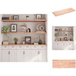 Vidaxl - tagre murale marron clair bois chne massif trait - tagre murale - tagre rustique - tagre ...