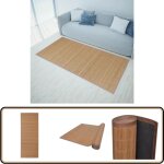 Vidaxl - tapis en bambou 160x230 cm marron - tapis en bambou - tapis marron - tapis design - tapis intérieur ... Vidaxl - tapis en bambou 160x230 cm marron - tapis en bambou - tapis marron - tapis design - tapis intérieur ...