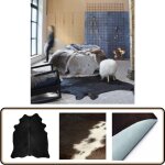 Vidaxl - tapis en peau de vache véritable noir 180x220 cm - tapis en cuir - tapis animalier - tapis cowhide ... Vidaxl - tapis en peau de vache véritable noir 180x220 cm - tapis en cuir - tapis animalier - tapis cowhide ...