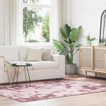 Vidaxl tapis shaggy à poils longs navarra rose poudré 160x230 cm Vidaxl tapis shaggy à poils longs navarra rose poudré 160x230 cm