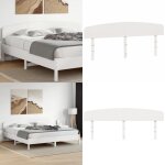 Vidaxl - tête de lit blanc 180 cm bois massif de pin - tête de lit - tête de lit en bois - tête de lit ... Vidaxl - tête de lit blanc 180 cm bois massif de pin - tête de lit - tête de lit en bois - tête de lit ...