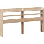 Tête de lit avec étagères 120 cm bois massif de pin vidaxl Tête de lit avec étagères 120 cm bois massif de pin vidaxl
