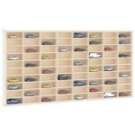 Vidaxl vitrine de collection en bois avec 80 compartiments