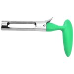 Vide pomme, d�noyauteur professionnel en acier inoxydable 18 cm, �plucheur � pommes et poires avec lame ...