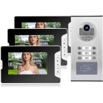 Video intercom systme d'interphone vido intelligent tlphone de porte vido sonnette 7 pouces, camra ...
