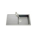 Schock - vier granit gris element 1 grand bac 1 �gouttoir