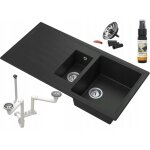 Granitan - vier granit solaris noir siphon click klak