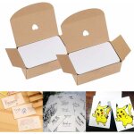 Vierges cartes, 200 pices carte  mmoire blanche, carte de graffiti bricolage, pour domicile et bureau ...