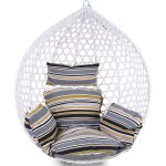 Viking choice - coussin pour fauteuil suspendu avec partie arrière ensemble de 2 pièces style sunset ... Viking choice - coussin pour fauteuil suspendu avec partie arrière ensemble de 2 pièces style sunset ...