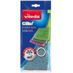 Vileda - ponge glitzi power inox colors �ponges color�es ext�rieur of acier inoxydable tr�s hygi�nique ...