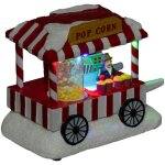 Village de no�l stand de popcorn lumineux