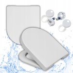 Villeroy & boch abattant wc o. novo - blanc - antibact�rien - syst�me de fermeture douce - facile � nettoyer ...