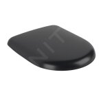 Villeroy&boch - antao - abattant de wc, softclosing, quickrelease, pure black 8m67s1r7