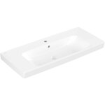 Villeroy&boch - architectura - lavabo 100x45 cm, avec trop - plein, trou pour robinetterie, blanc alpin ...