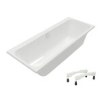 Villeroy&boch - baignoire droite 170 x 75 architectura avec pieds