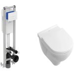 Villeroy&boch - bâti - support wc autoportant prosys ideal standard + wc suspendu compact onovo 36x 56 ... Villeroy&boch - bâti - support wc autoportant prosys ideal standard + wc suspendu compact onovo 36x 56 ...
