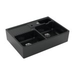 Villeroy&boch - evier 2 bacs timbre office villeroy et boch tradition pure black ceramicplus avec vidage ... Villeroy&boch - evier 2 bacs timbre office villeroy et boch tradition pure black ceramicplus avec vidage ...
