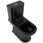 Villeroy&boch - hommage - cuvette de wc à poser, coude vario, ceramicplus, titanglaze, pure black 666210r7 ... Villeroy&boch - hommage - cuvette de wc à poser, coude vario, ceramicplus, titanglaze, pure black 666210r7 ...