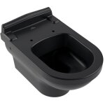 Villeroy&boch - hommage - cuvette de wc suspendue, ceramicplus, pure black 6661b0r7 Villeroy&boch - hommage - cuvette de wc suspendue, ceramicplus, pure black 6661b0r7